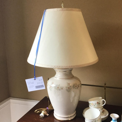 Ceramic Table Lamp – Beige