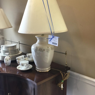 Ceramic Table Lamp – Beige