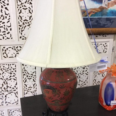 Table Lamp – Dragon Pattern