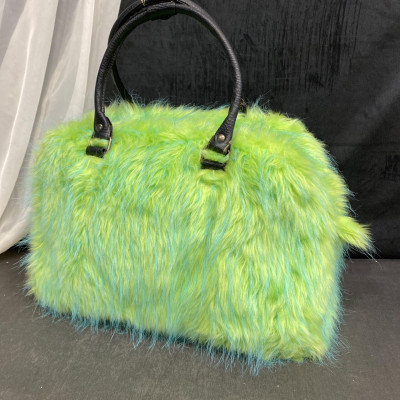 Handbag – Fuzzy Green
