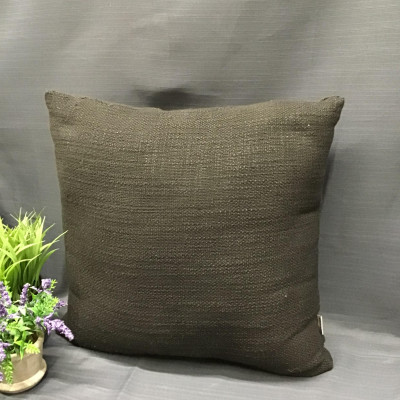 BOUCLAIR Charcoal Zippered Cushion