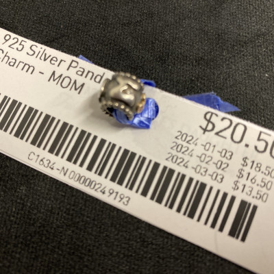 925 Silver Pandora Charm – MOM