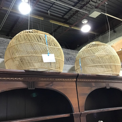 NEW! Rattan Shade – Dome Style