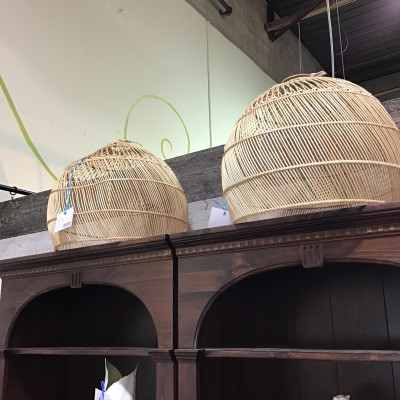 NEW! Rattan Shade – Dome Style – Condition