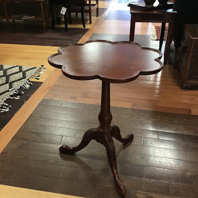 Bombay Dark Wood Side Table