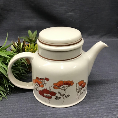 Vintage ROYAL DOULTON “Field Flower” Tea Pot