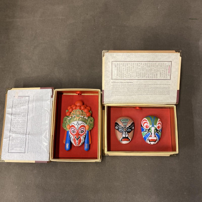 2 Boxed Sets – Chinese Opera Masks
