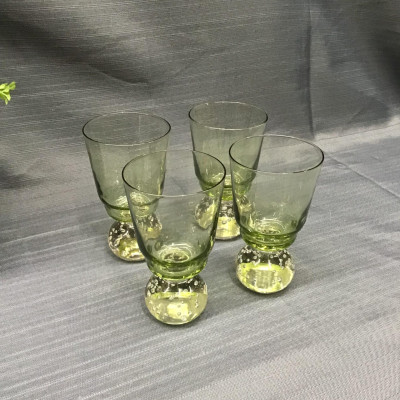 Serax Green Eternal Snow 4-1/2″ Glasses (set 5)