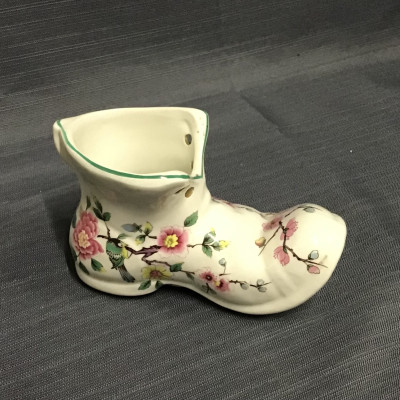 OLD FOLEY ‘Chinese Rose’ Porcelain Boot