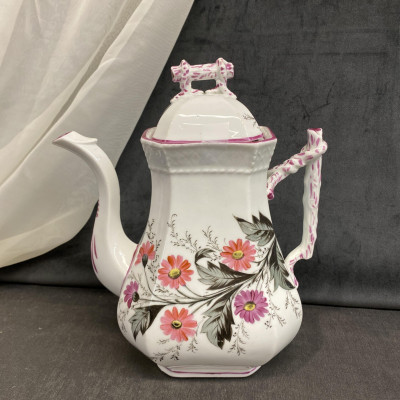 Asian Style Teapot – Pink Floral