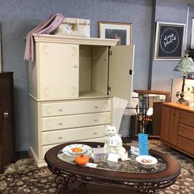 Beautiful Large Armoire  NEW PRICE $238.24