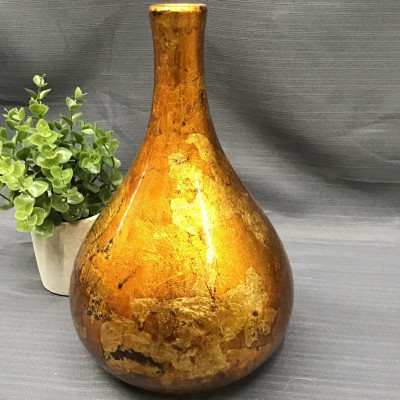 Multi-Tone Gold Vase