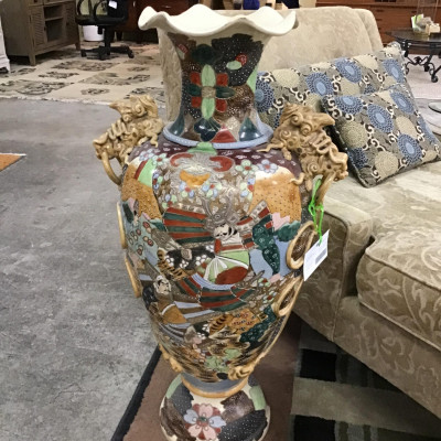 Oversized SATSUMA Vase