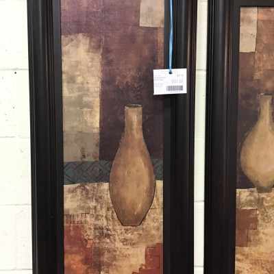 Framed Print – Rustic Vase