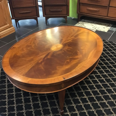 Beautiful Oval Coffee Table