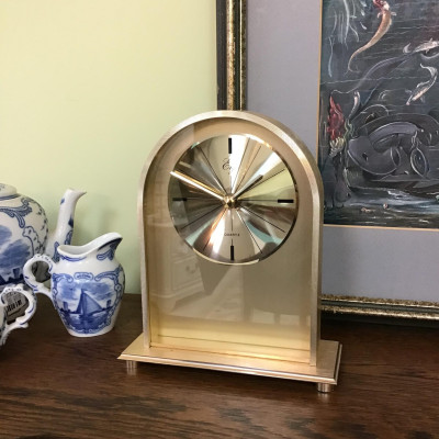 Ergo Quartz Brass Mantle Clock