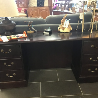 Solid Mahogany Desk