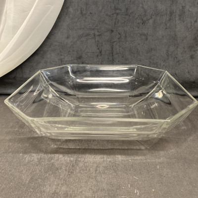 Large Glass Bowl – Square