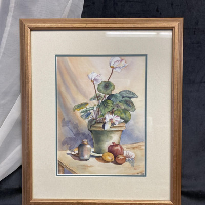Framed Painting – Touch Of Cyclamen