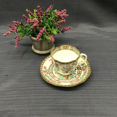 AYNSLEY ‘India Tree’ Cup and Saucer