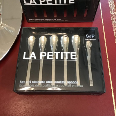 La Petite Stainless Steel Cocktail Spoons (set of 6)