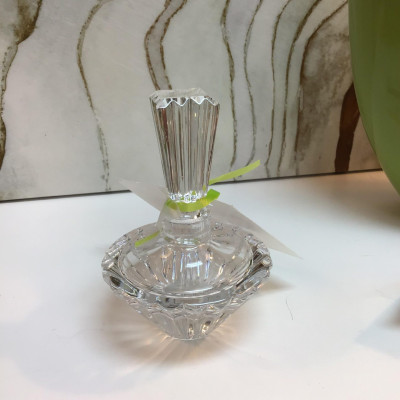 MIKASA Crystal Perfume Bottle with Stopper
