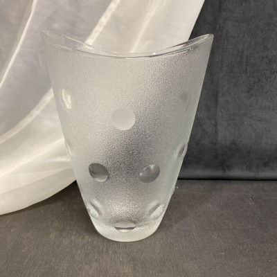 Italian Glass Vase – Dots