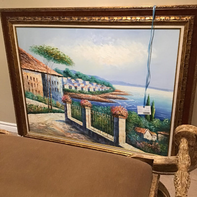 Large Painting – Seaside View