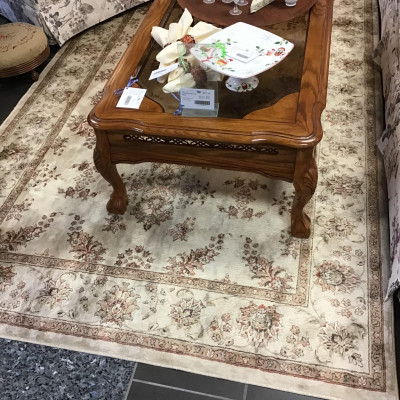 Patterned Brown Rug   NEW PRICE $58.08