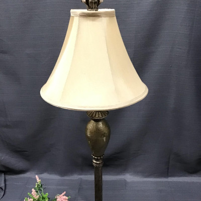 Rustic Camouflage Silver Lamp