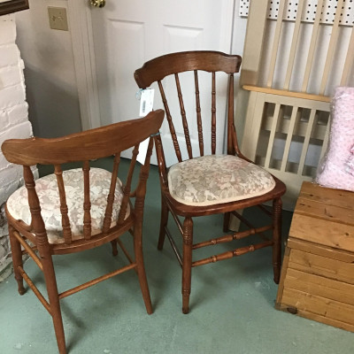 Pair Dining Room Chairs