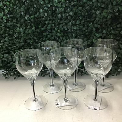 Belfor ‘Exquisite’ Crystal Wine Glasses (6)