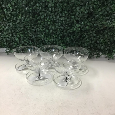 Belfor ‘Exquisite’ Crystal Dessert Glasses (5)