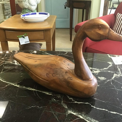 Wooden Goose Decoy