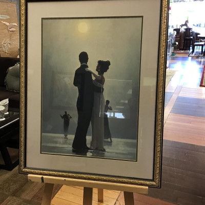 ‘Dance Me To The End of Love’ Framed Bombay Print