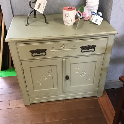Painted Antique Occasional Table
