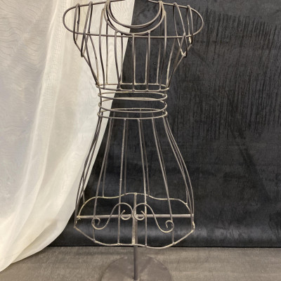 Sculpture Wire Frame Dress