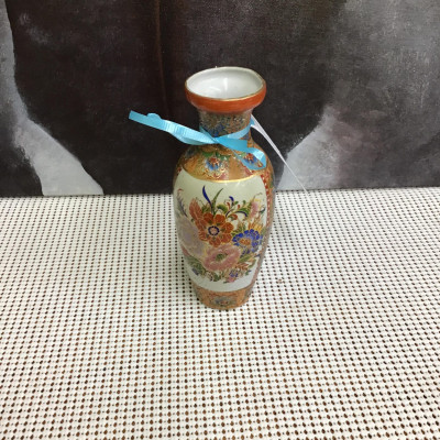 Gryphonware China Vase- 6″h