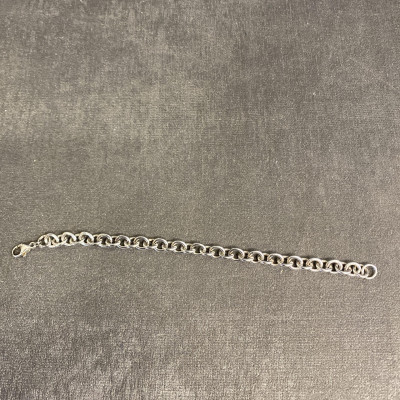 Sterling Silver Bracelet – Round Link