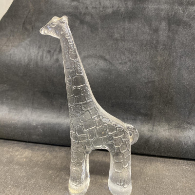 Boda Zoo Glass Figurine – Small Giraffe