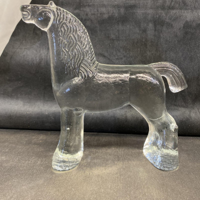 Boda Zoo Glass Figurine – Large Horse