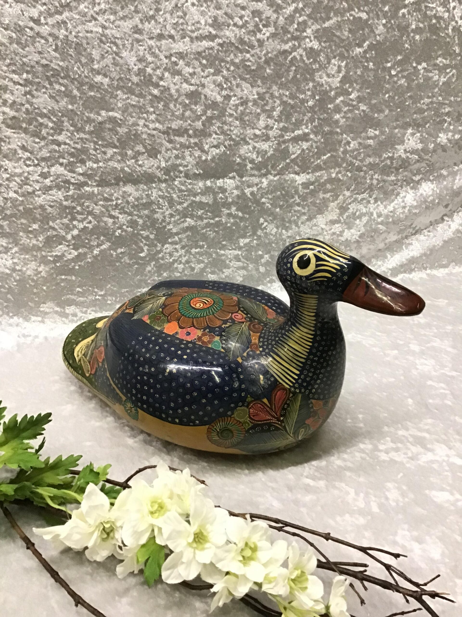 Mexican Inspired Ceramic Duck