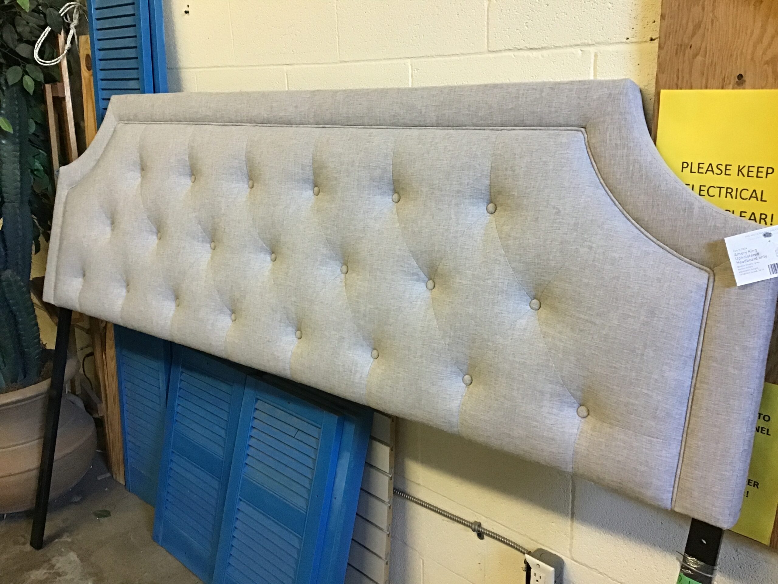 Amery King Upholstered Headboard only