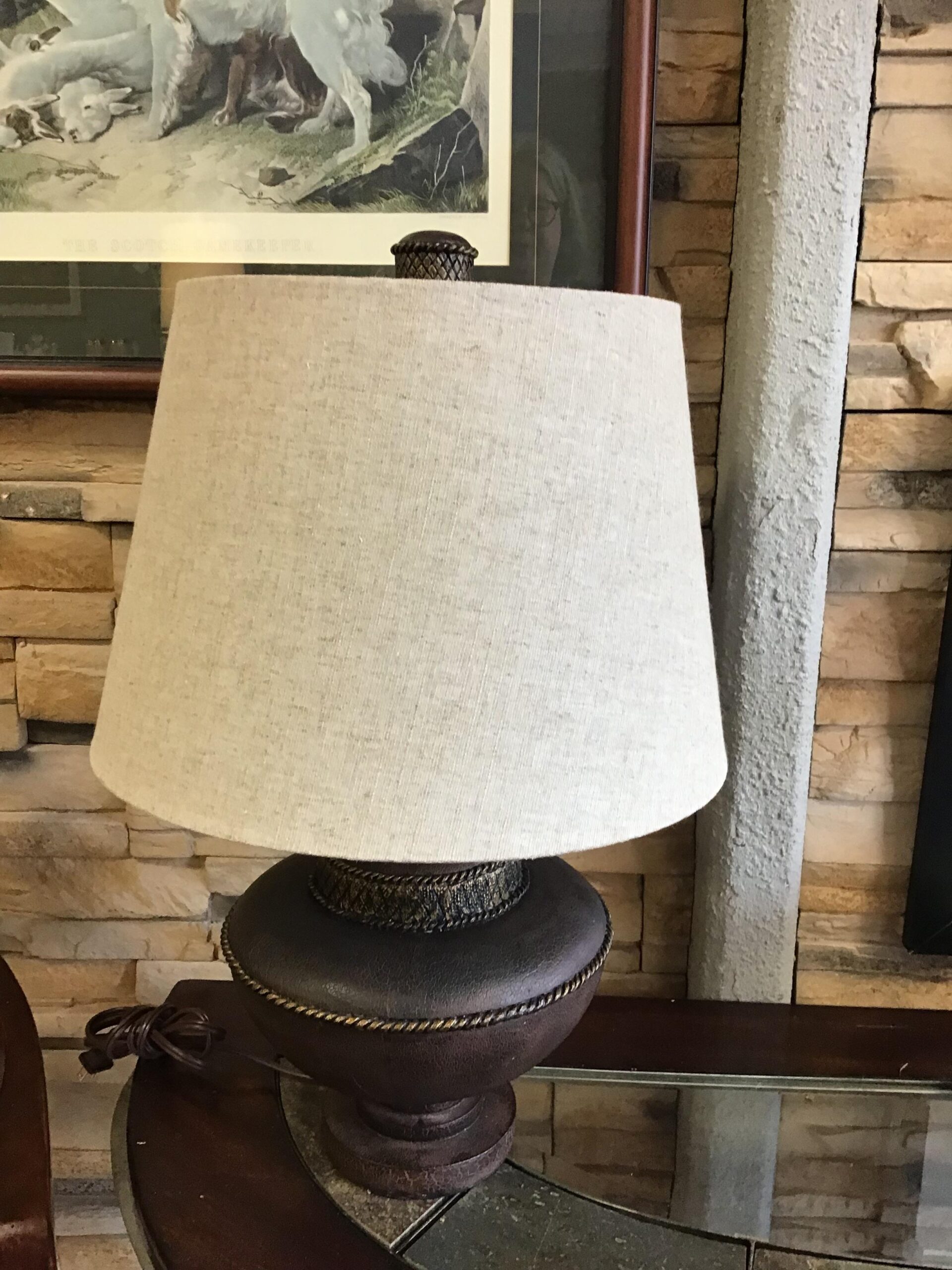 Table Lamp- 21.5″h