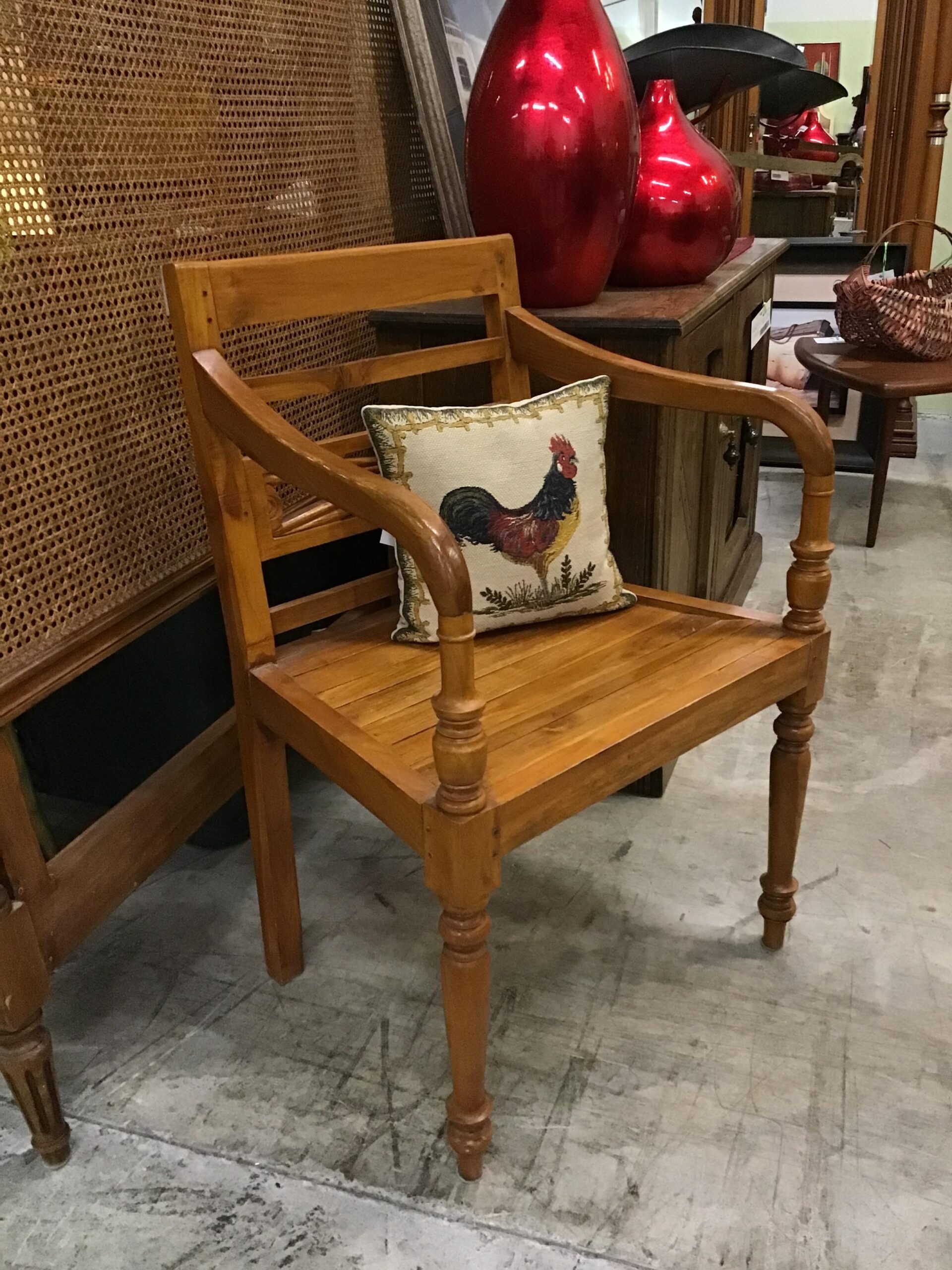 Solid Pine Arm Chair