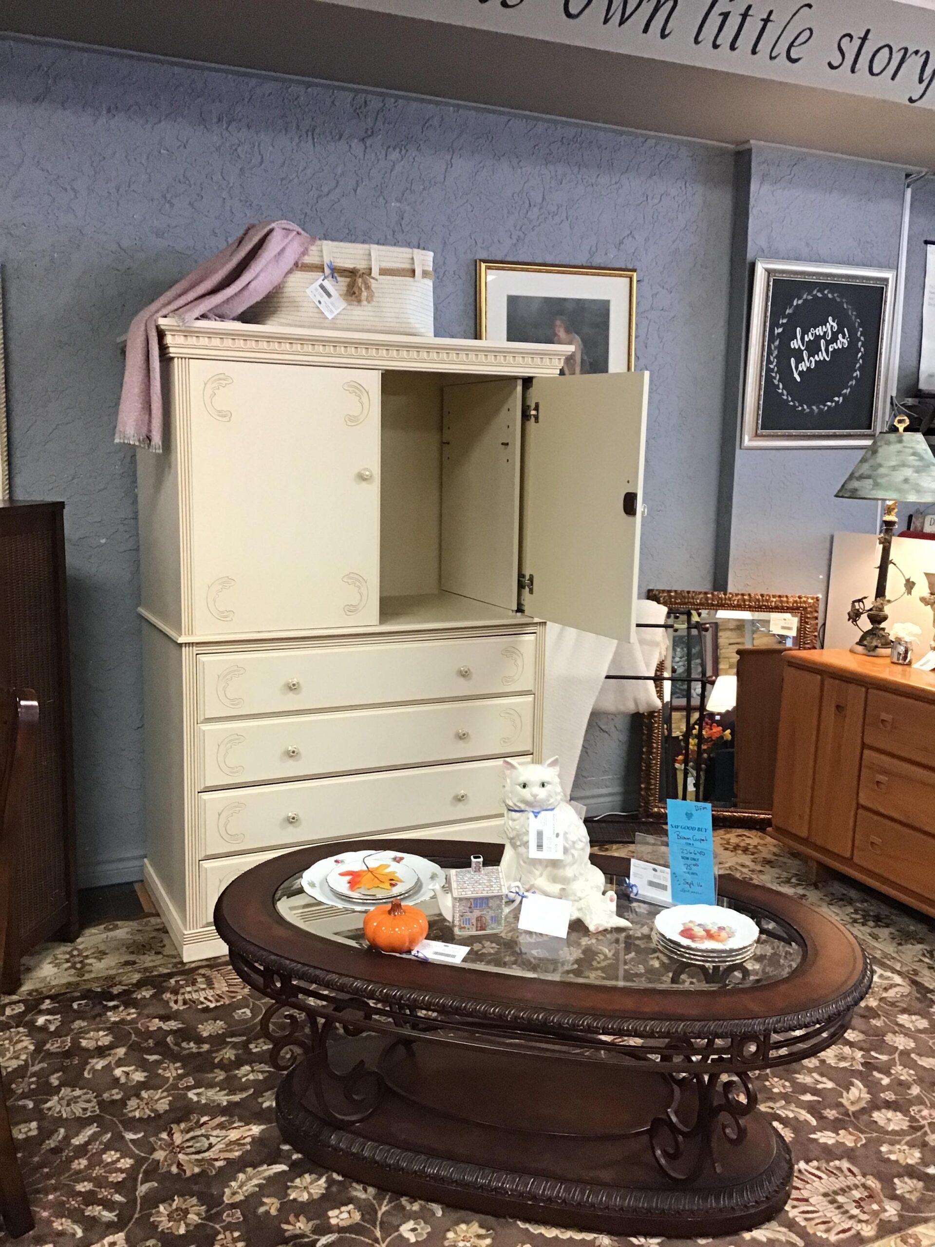 Beautiful Large Armoire  NEW PRICE $100.00