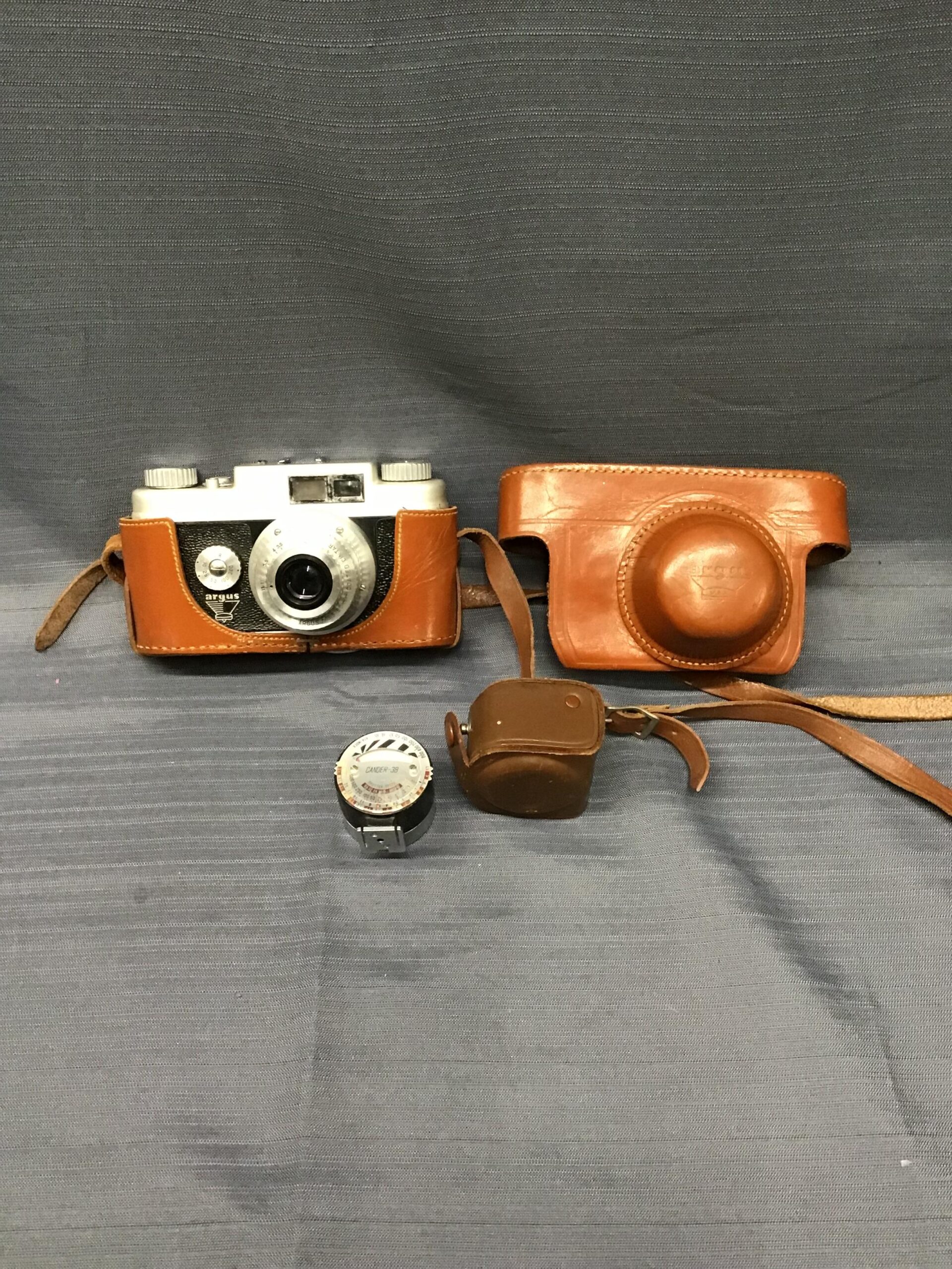 Vintage ARGUS Camera with Leather Case