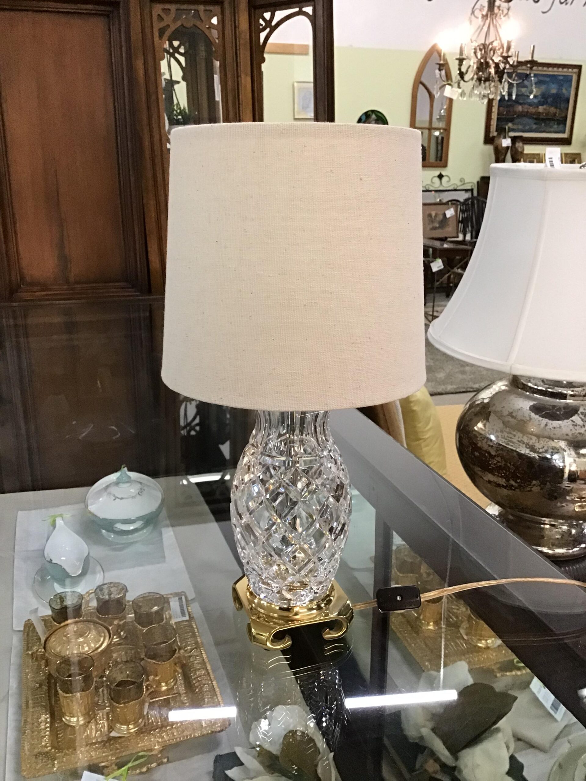 WATERFORD Crystal Small Lamp