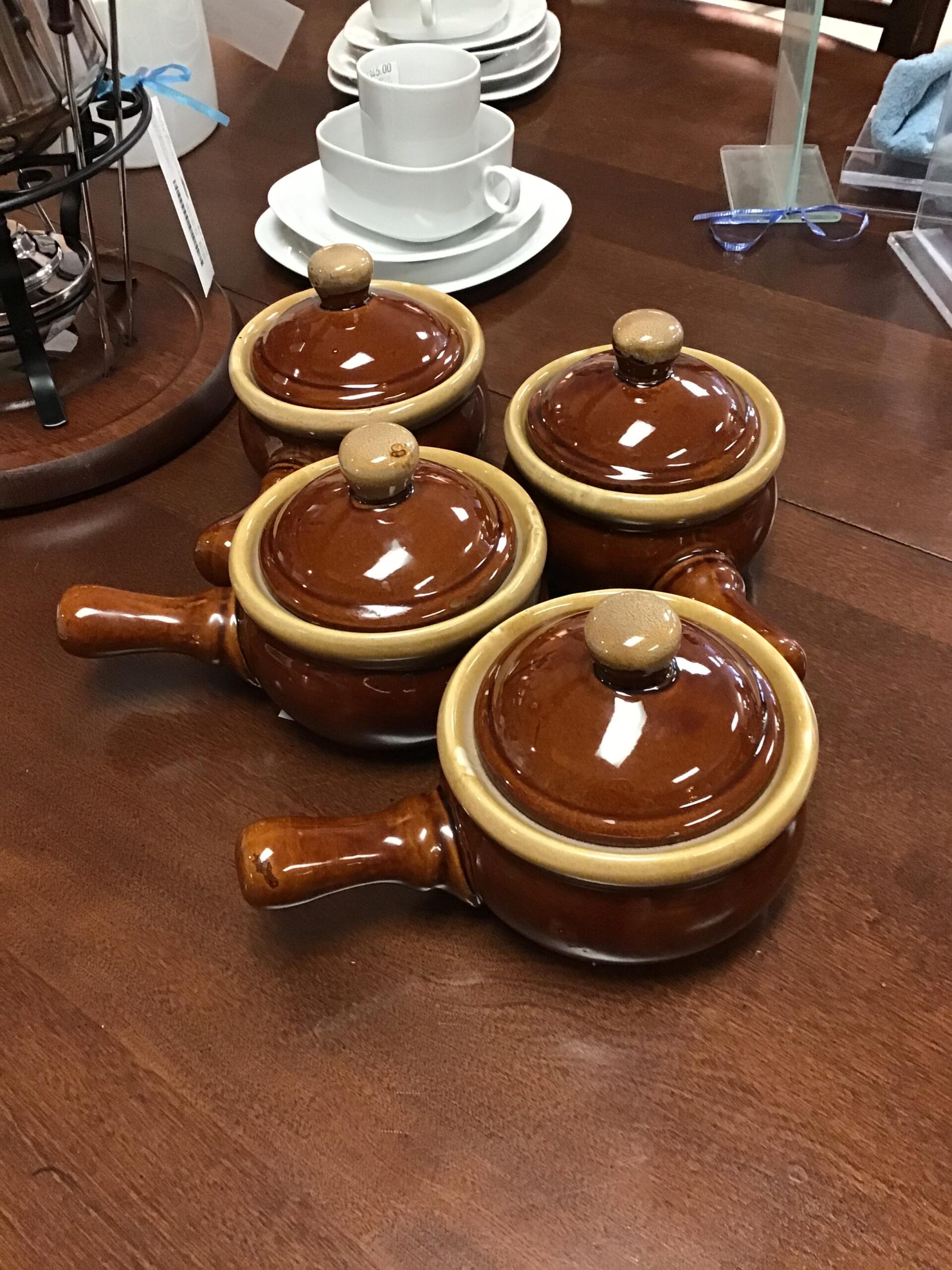 French Onion Soup Bowl with Lids (4)