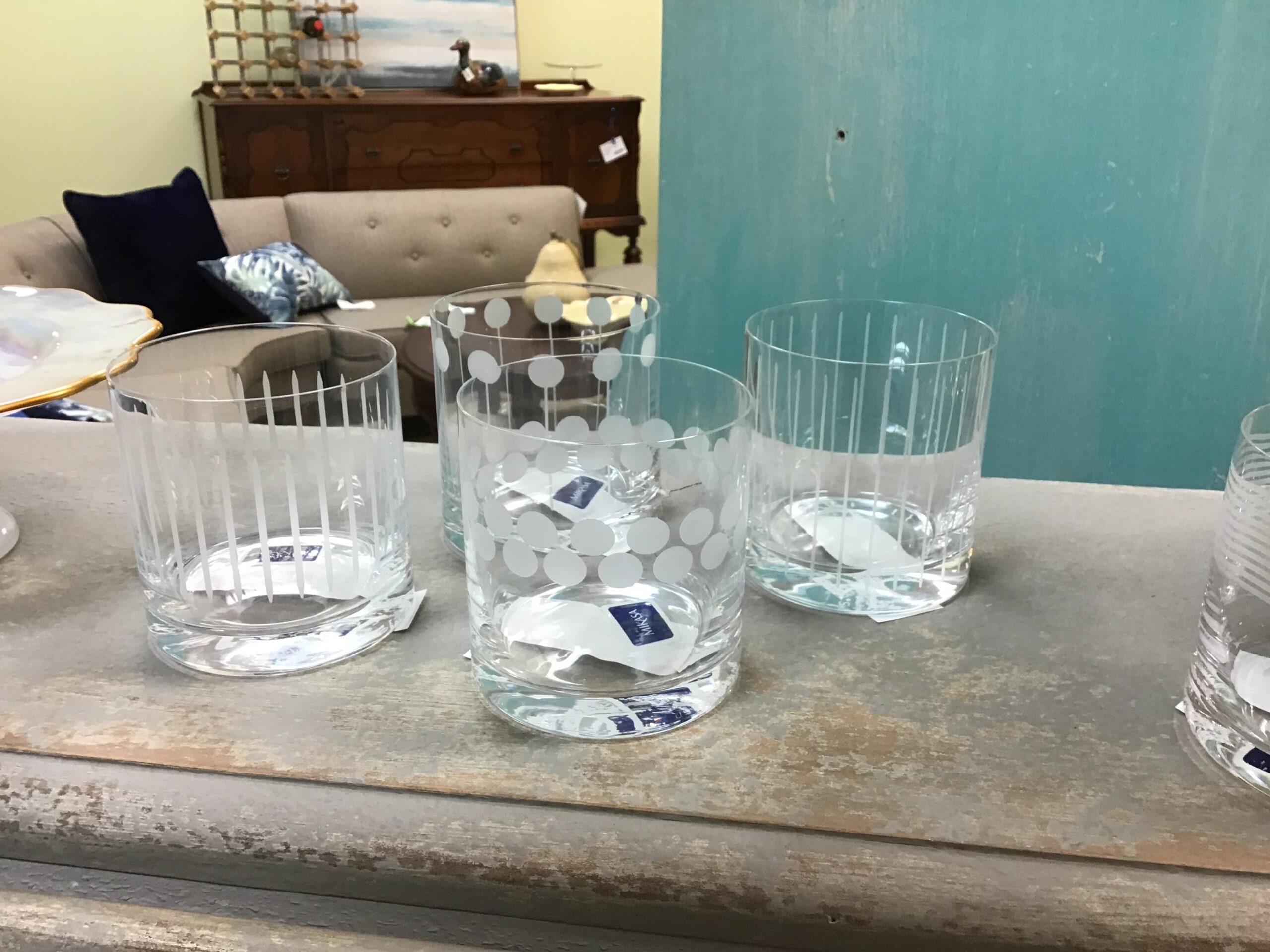 MIKASA Glass Set of 4+